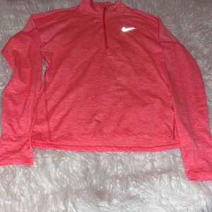 NIKE XS ZIP DRI FIT PULLOVER HALF ZIP WORN ONCE.